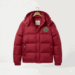 [3] Moncler Maya Doudoune Rouge Taille L